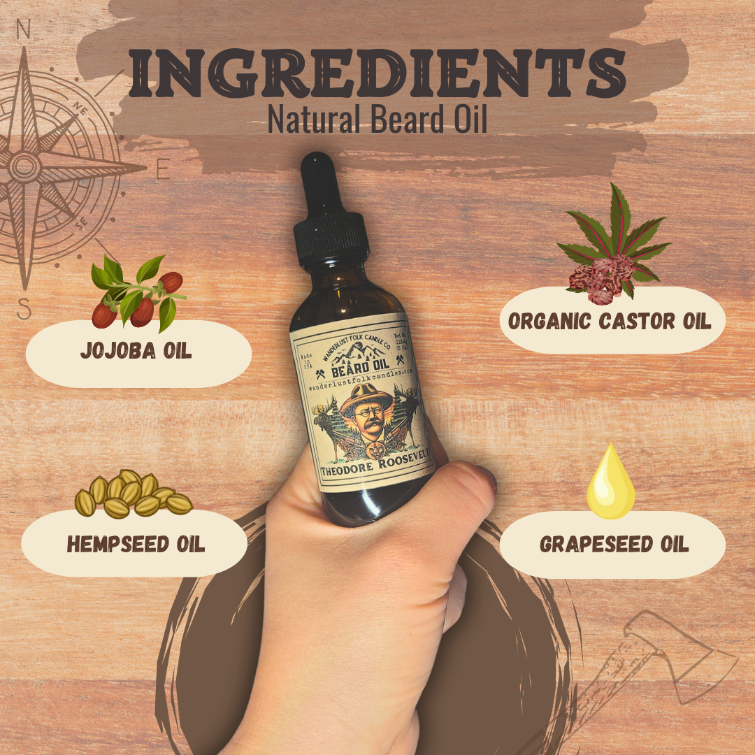 The Viking | Natural Beard & Mustache Oil