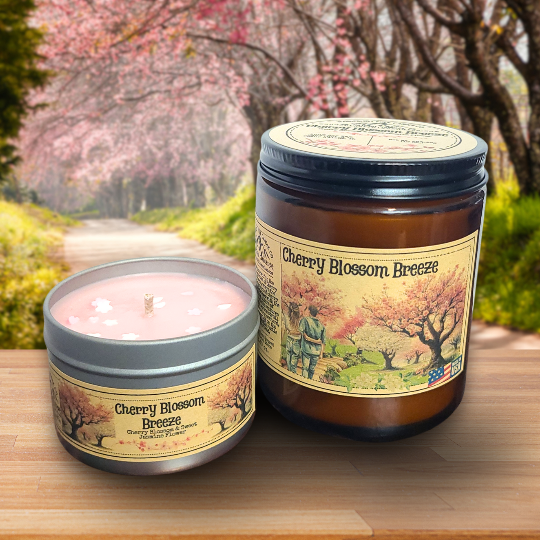 Cherry Blossom Breeze | Spring Floral Candle
