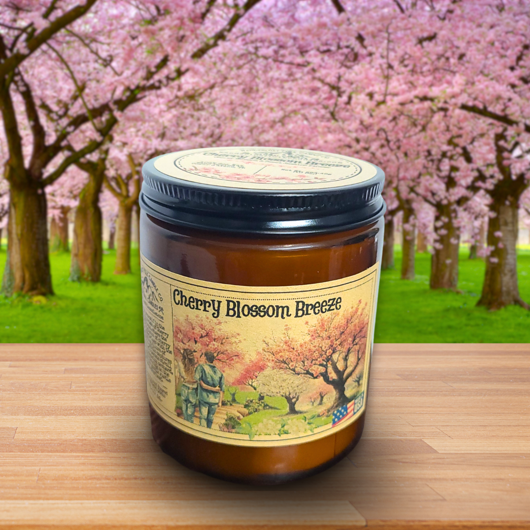Cherry Blossom Breeze | Spring Floral Candle