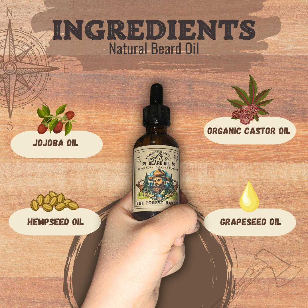 The Forest Ranger | Natural Beard & Mustache Oil