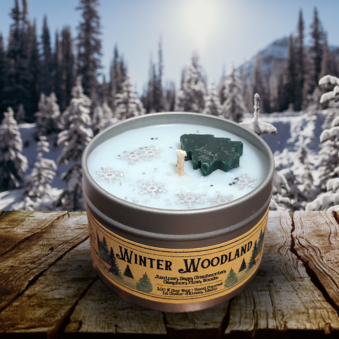 Winter Woodland | Winter Christmas Candle