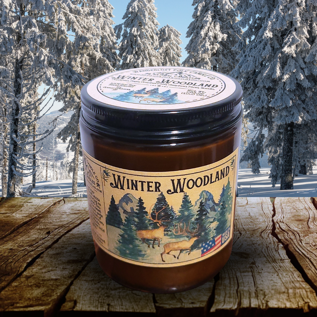 Winter Woodland | Winter Christmas Candle