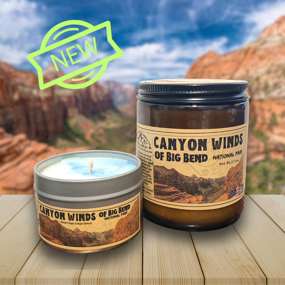 Canyon Winds of Big Bend | National Park Candle