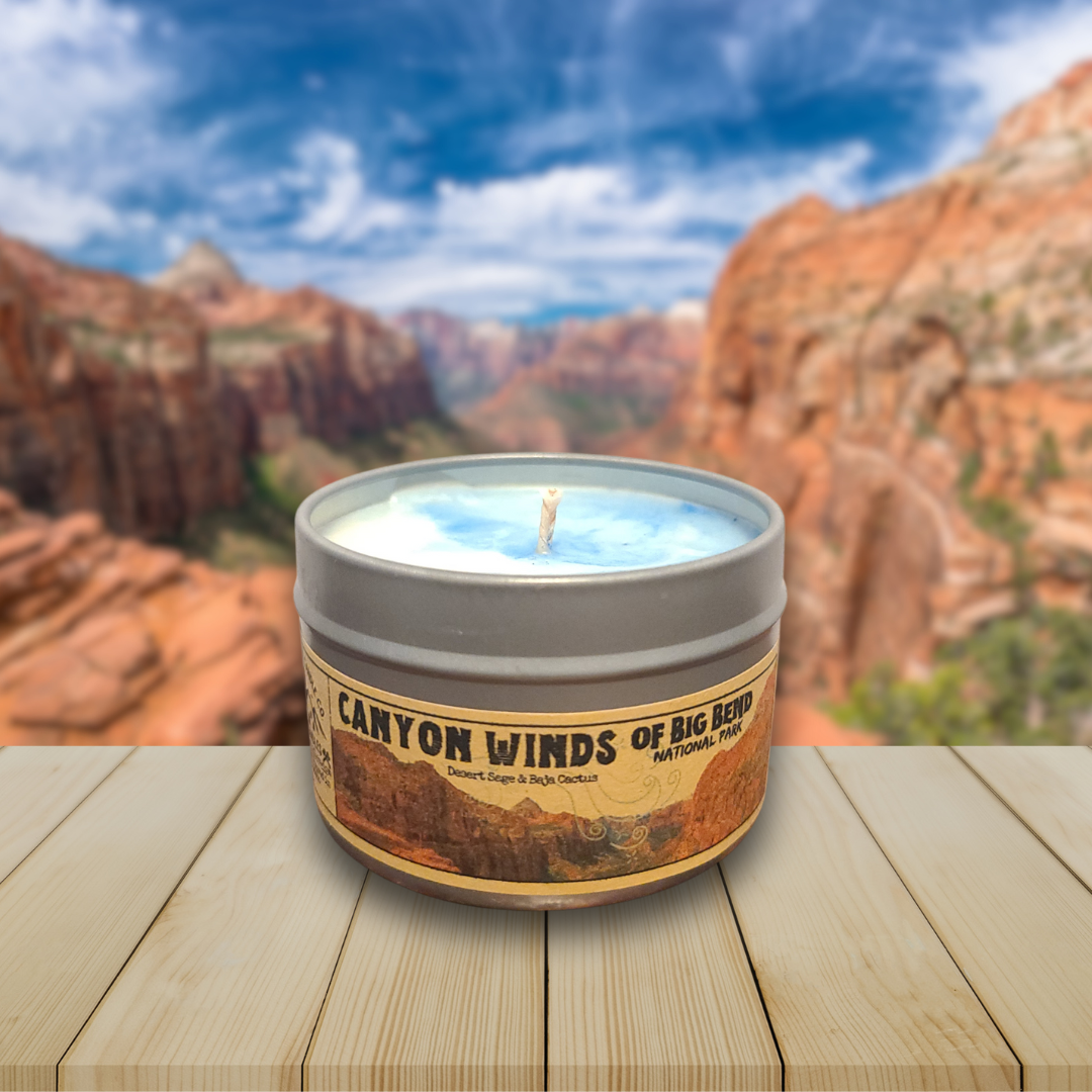 Canyon Winds of Big Bend | National Park Candle