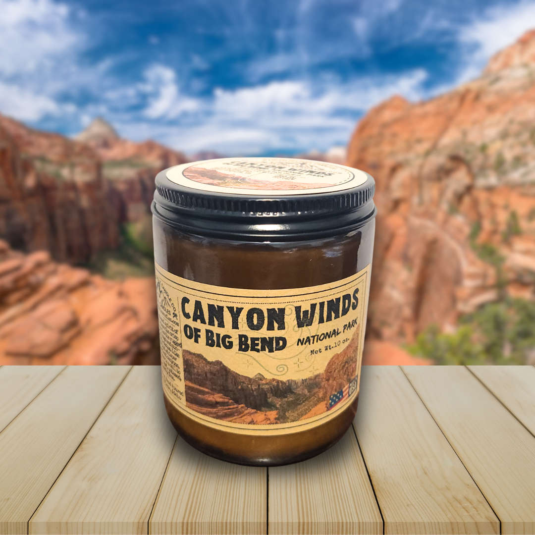 Canyon Winds of Big Bend | National Park Candle