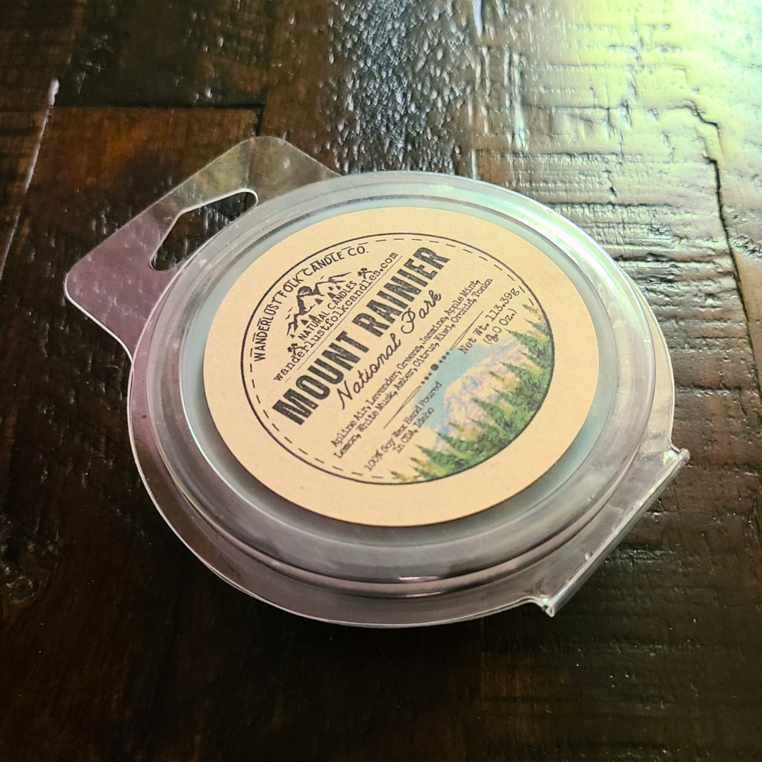 Mount Rainier | National Parks Candle | Washinton PNW