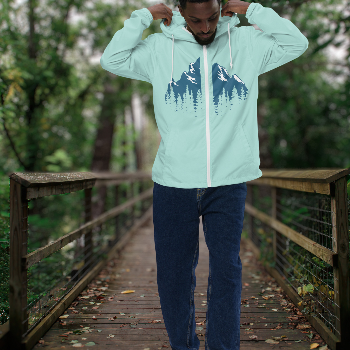 Mountain Top Lightweight Windbreaker | Unisex Jacket