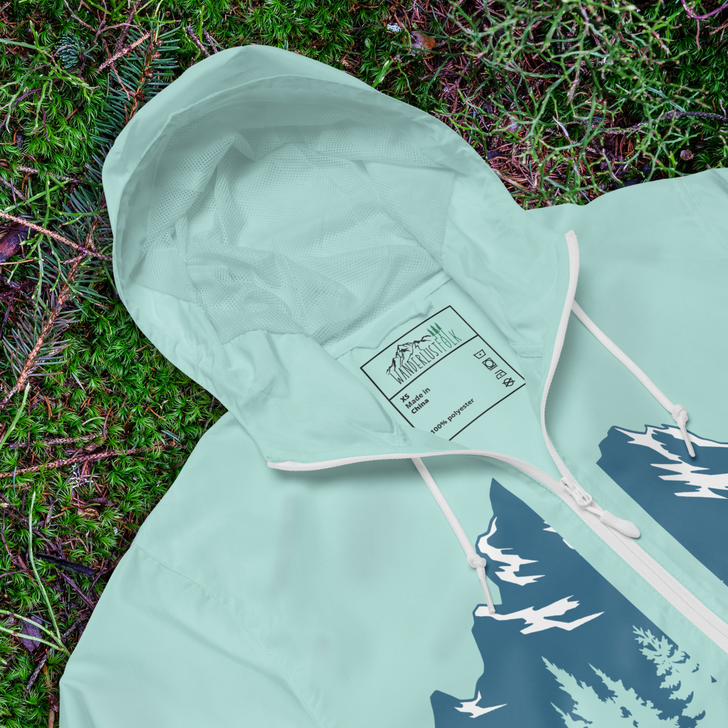 Mountain Top Lightweight Windbreaker | Unisex Jacket
