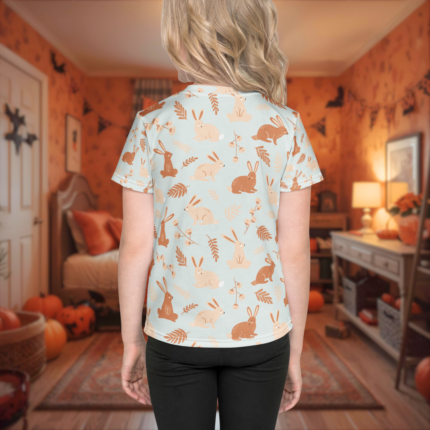 Autumn Woodland | Kids crew neck t-shirt