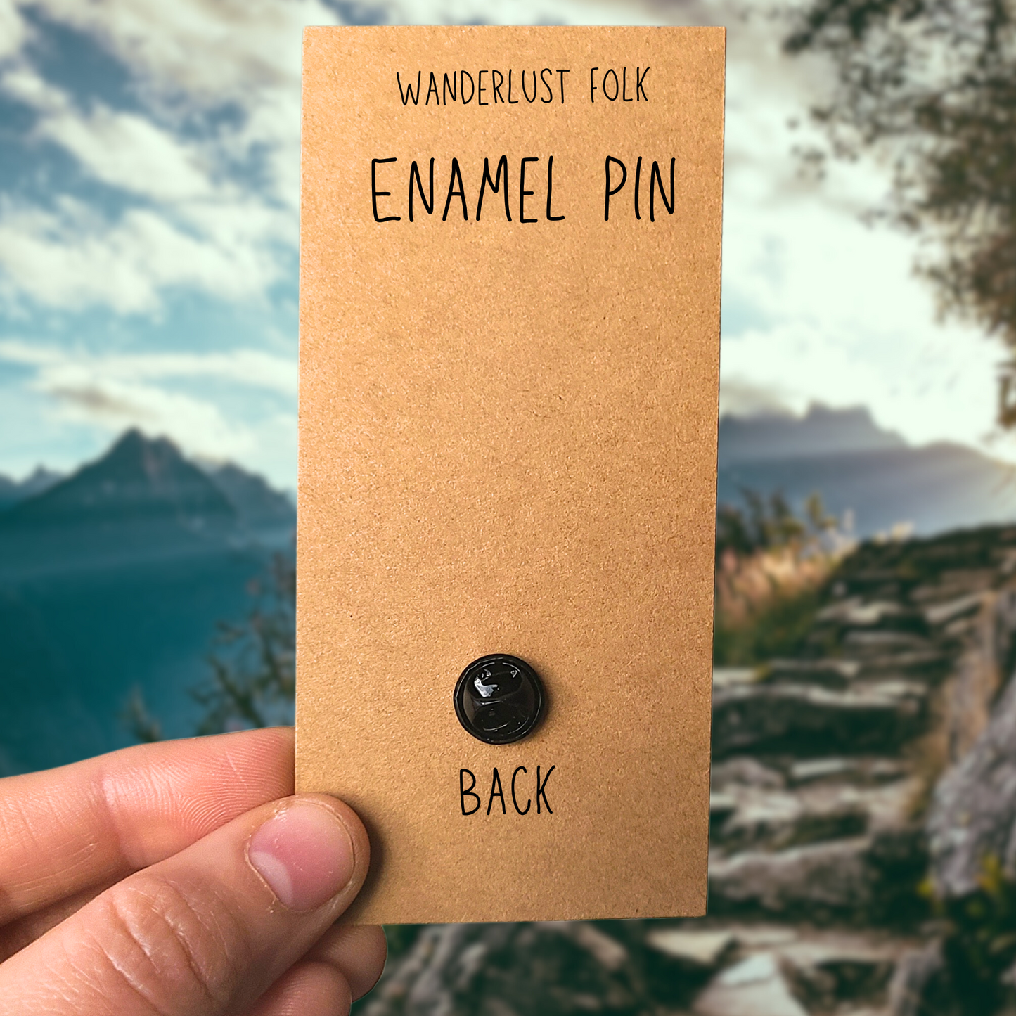 Hiking Backpack | Enamel Pin