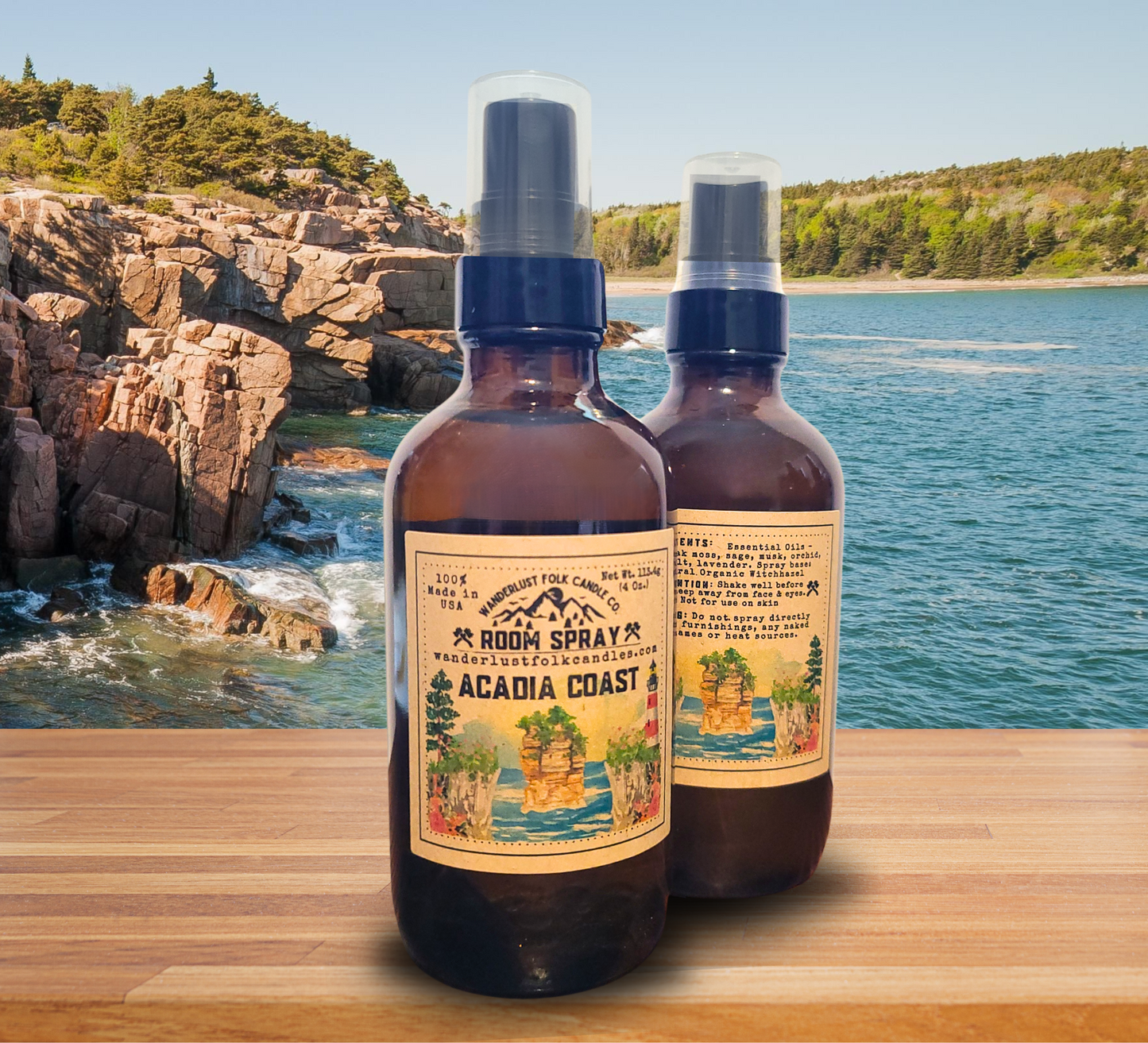 Acadia Coast | Room Spray | National Parks