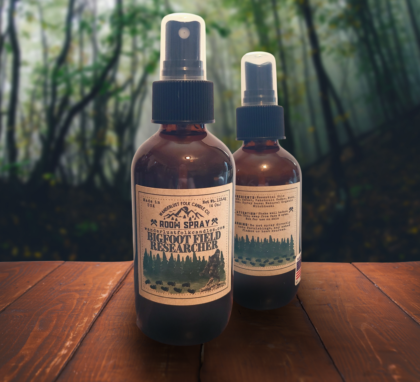 Bigfoot Field Researcher | Non-Toxic Room Spray