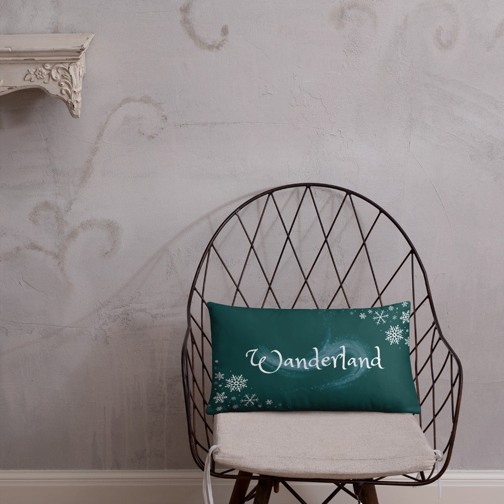Winter "Wanderland" | Double-Sided Woodsy Throw Pillow