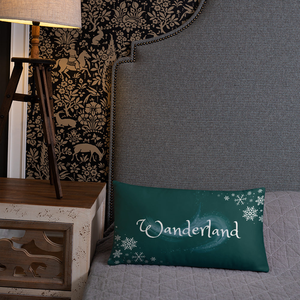 Winter "Wanderland" | Double-Sided Woodsy Throw Pillow