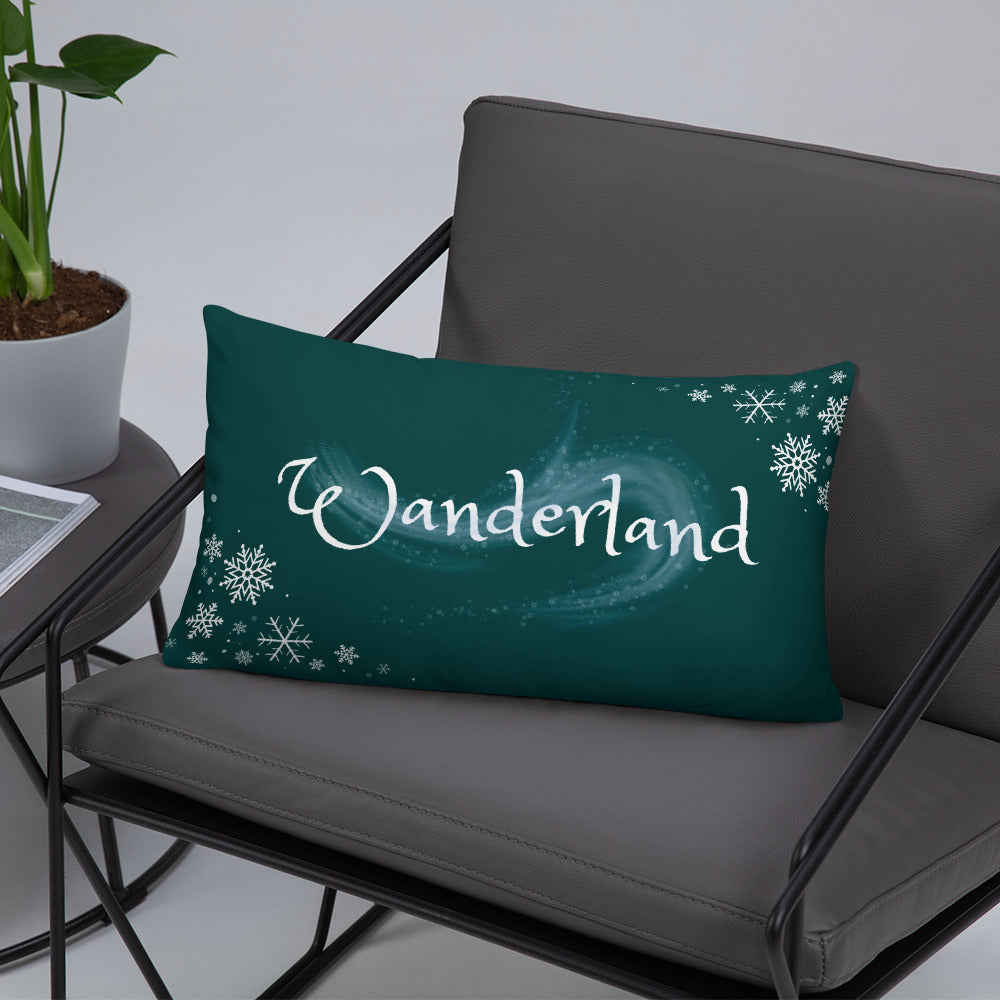 Winter "Wanderland" | Double-Sided Woodsy Throw Pillow