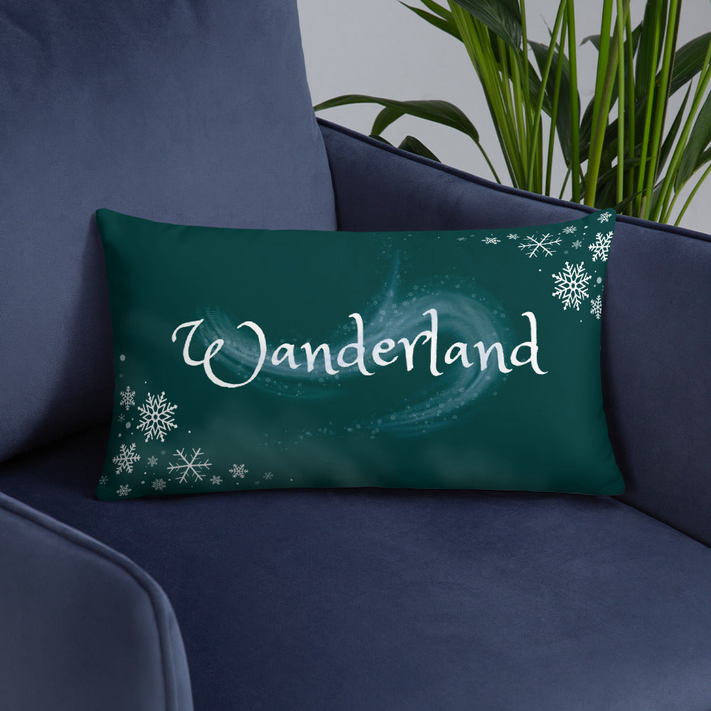 Winter "Wanderland" | Double-Sided Woodsy Throw Pillow
