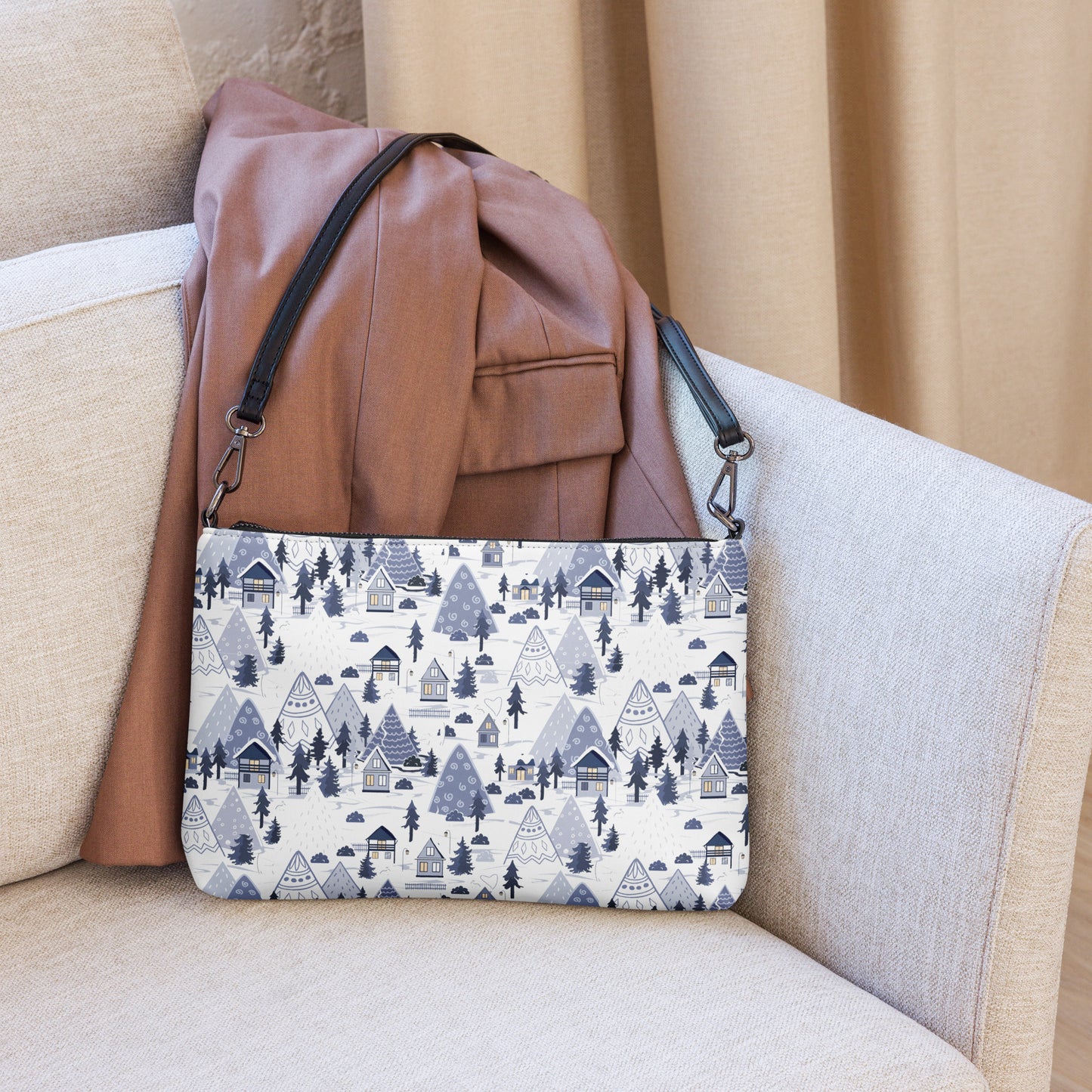 Small Town Snow Cross-body Purse | Winter Accessories