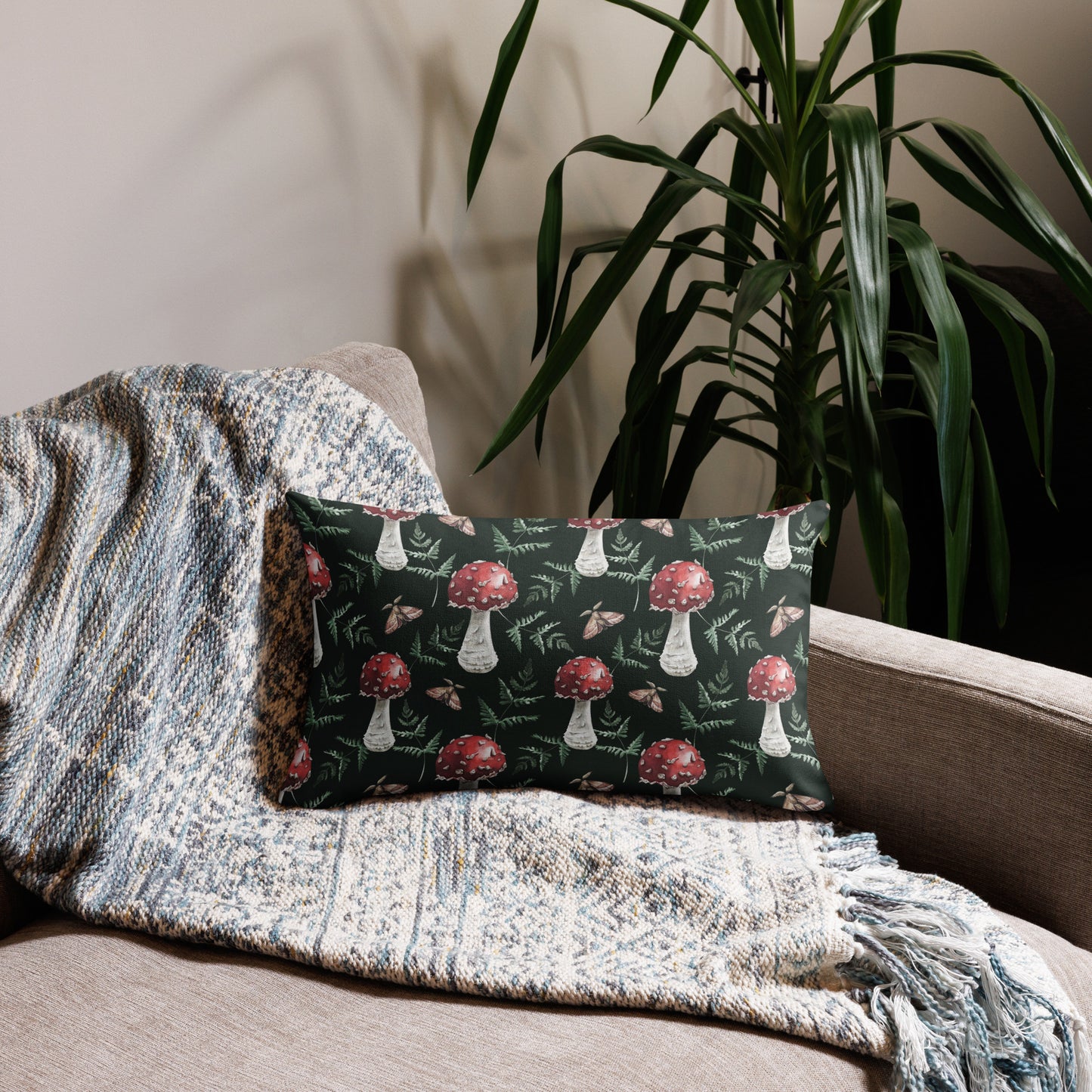 Amanita Mushroom Pillow | Naturecore