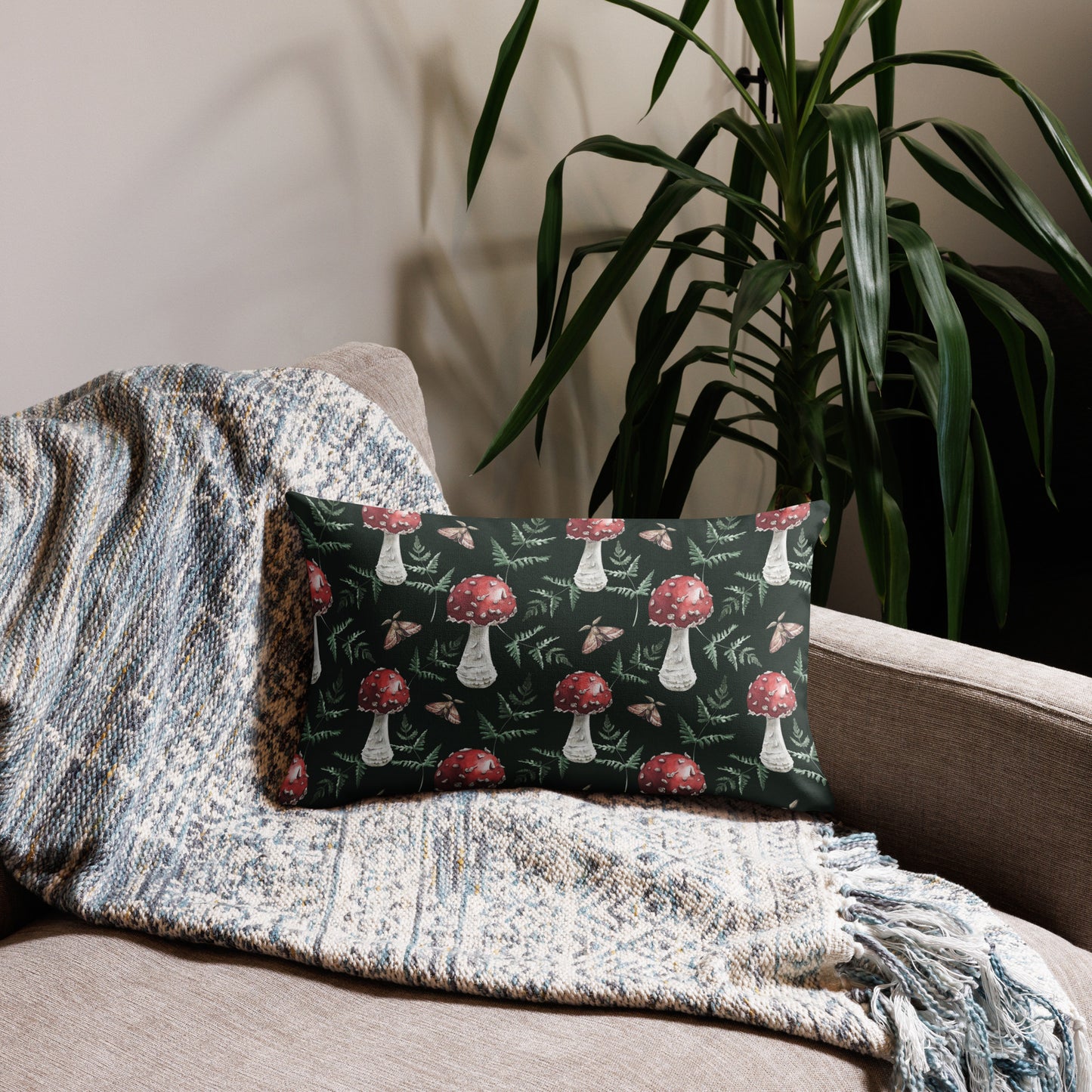 Amanita Mushroom Pillow | Naturecore