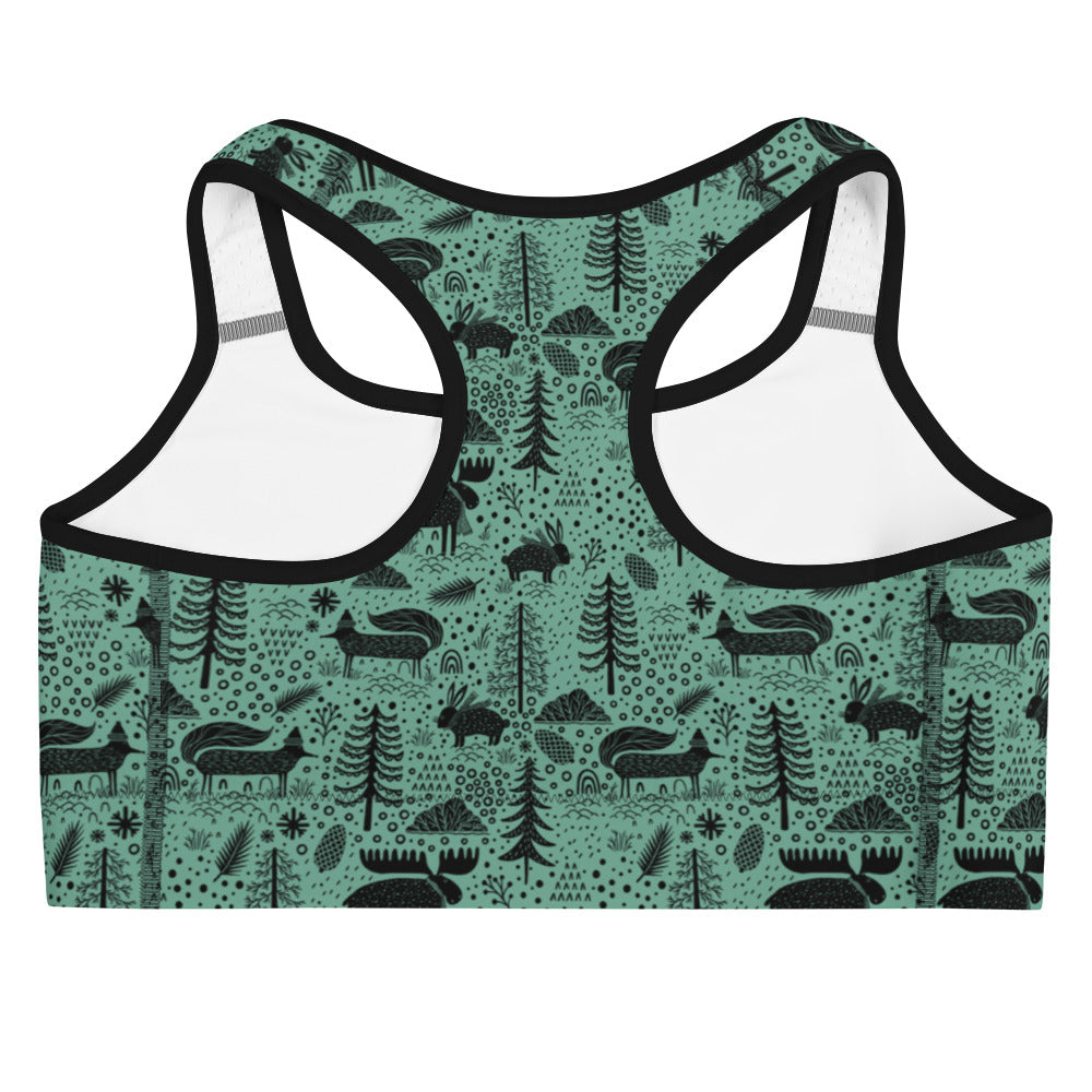 Camp Wilderness | Cute Outdoorsy Sports Bra