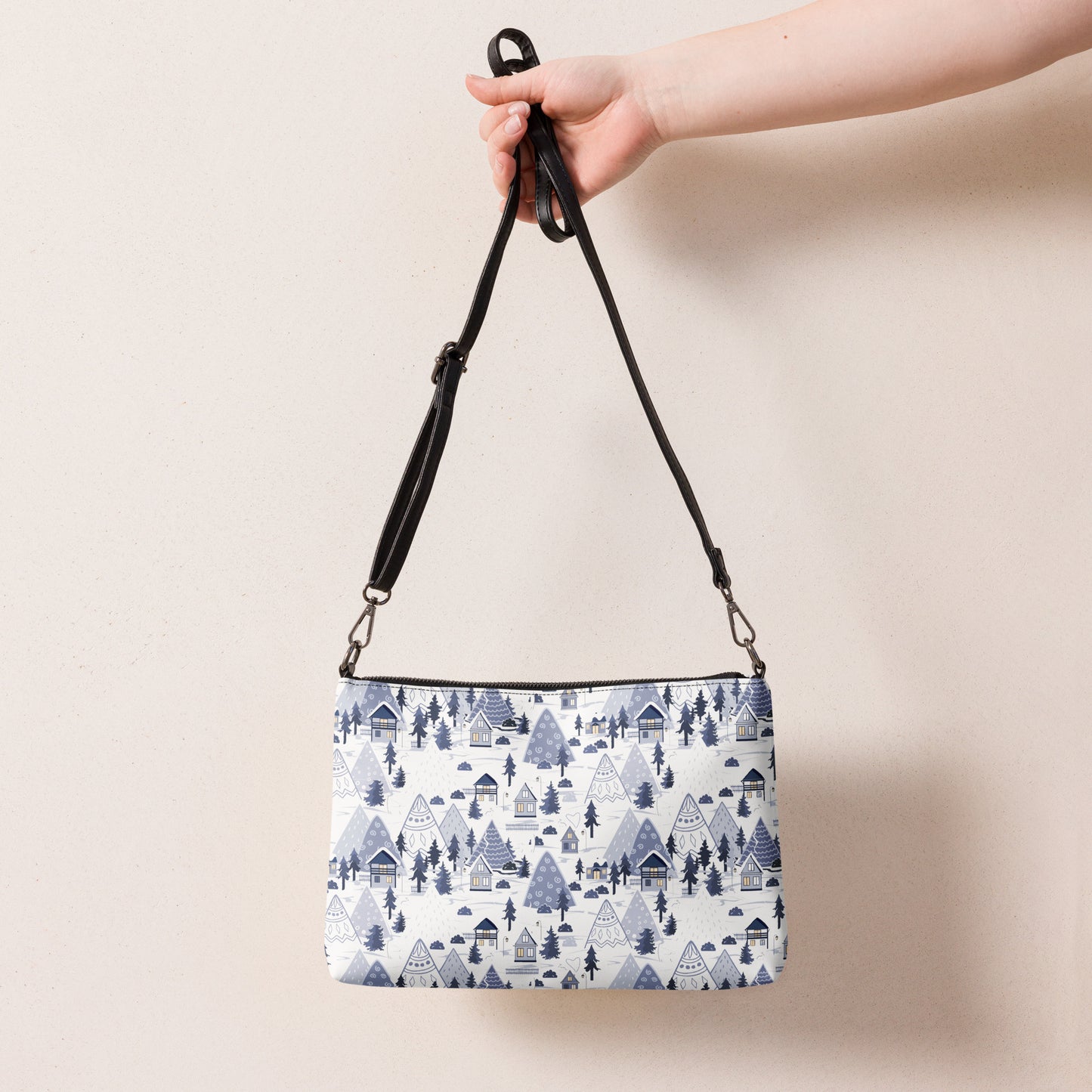 Small Town Snow Cross-body Purse | Winter Accessories