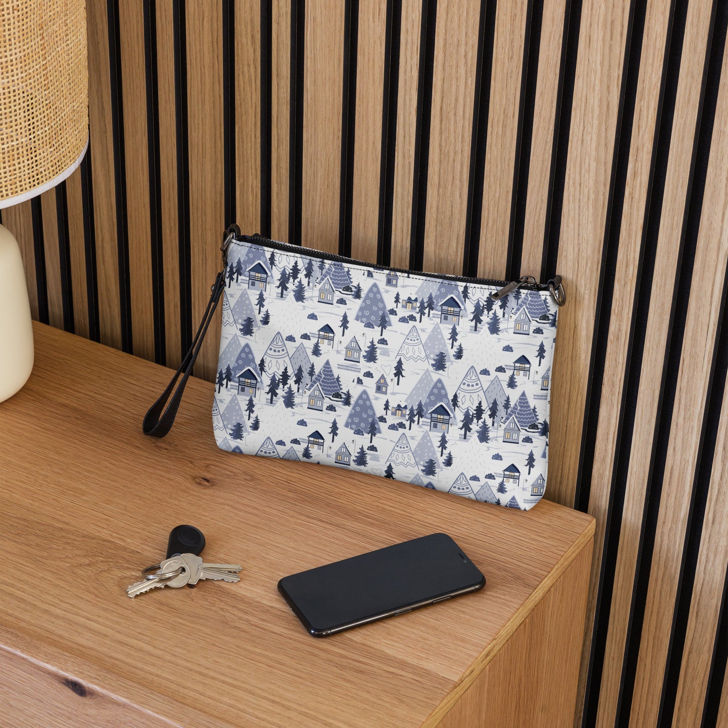 Small Town Snow Cross-body Purse | Winter Accessories