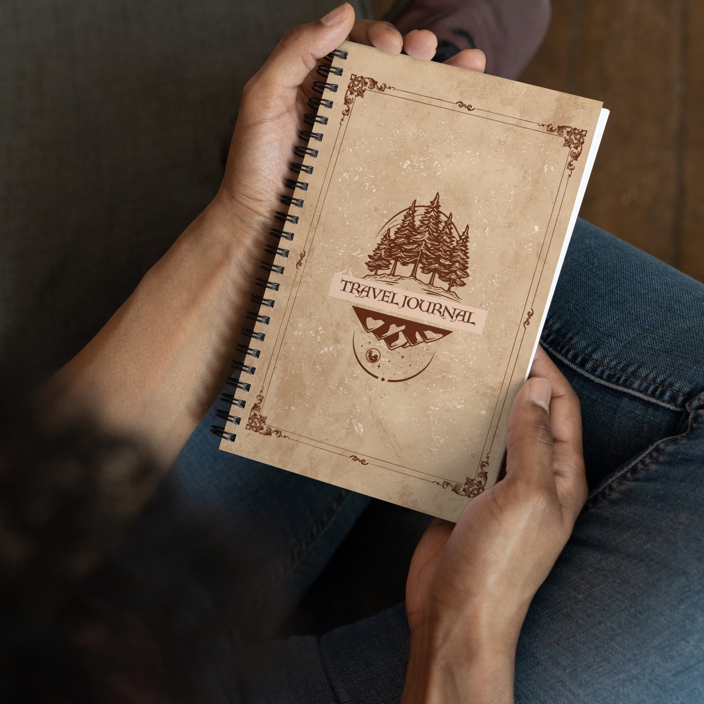 Vintage Exploration | Travel Journal | Spiral notebook