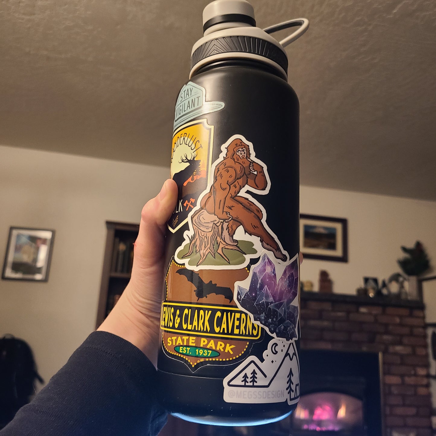 Sexy Sasquatch Sticker