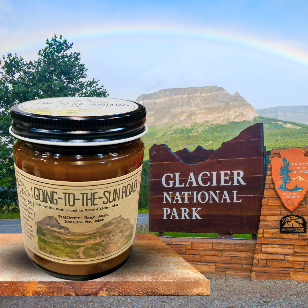 Going-to-the-Sun Road | Glacier National Park | Montana Candles