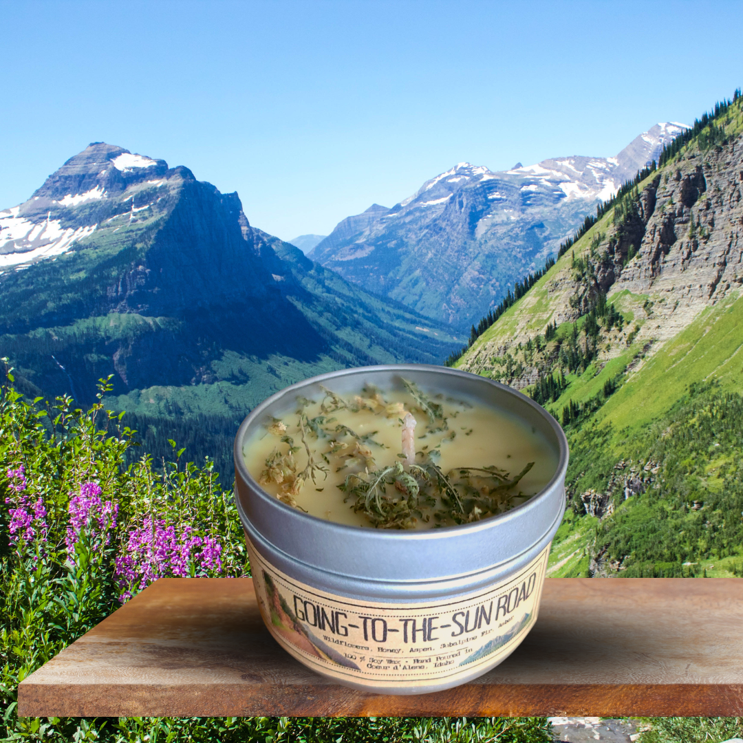 Going-to-the-Sun Road | Glacier National Park | Montana Candles
