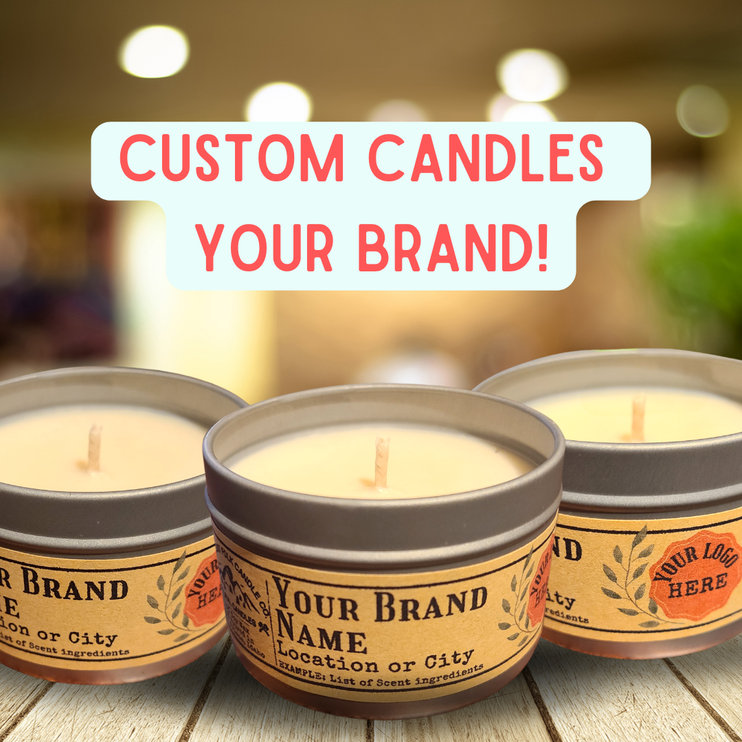 Wholesale Special Order Custom Brand Candle for Retailers