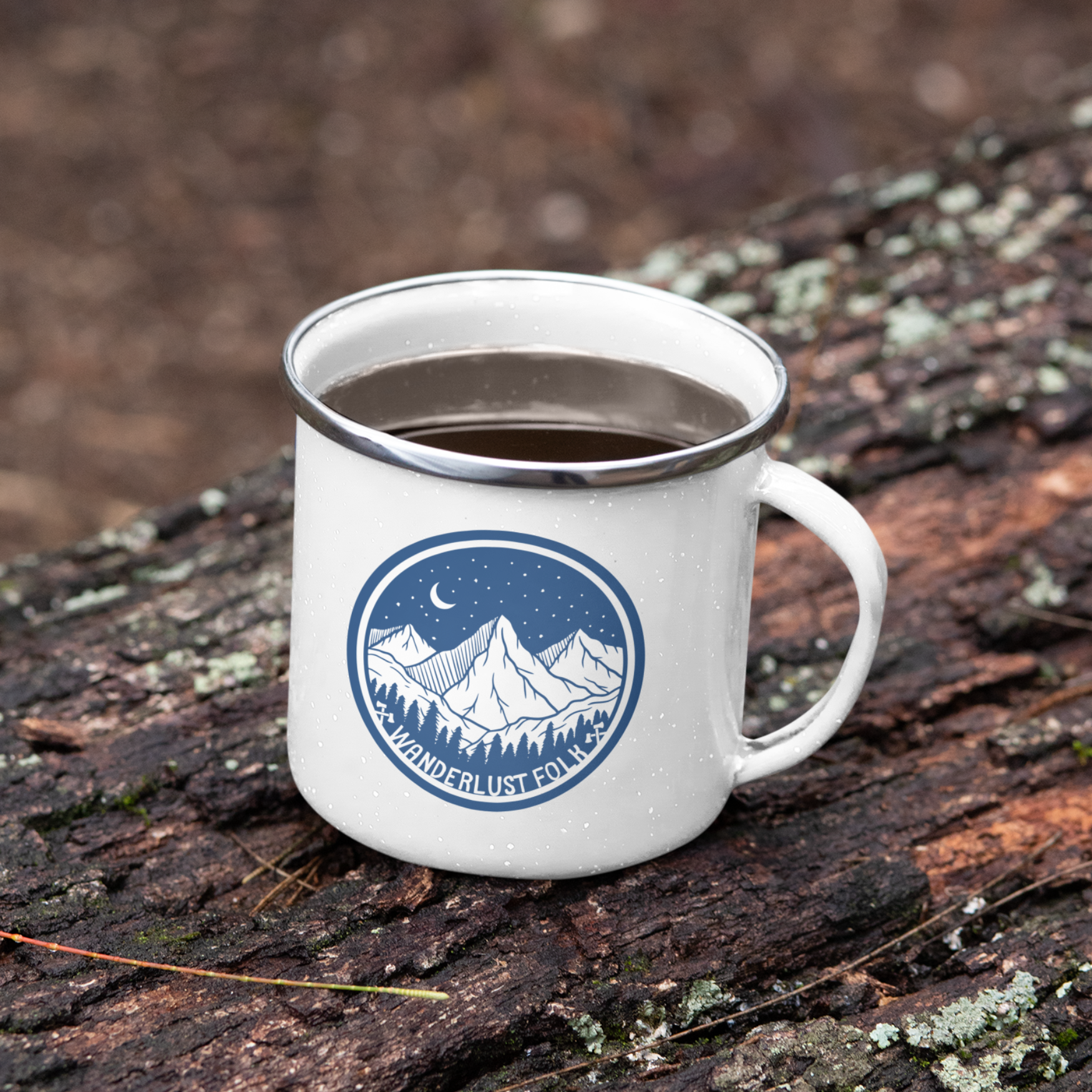 Camp Coffee Mug - Mountains in 2023