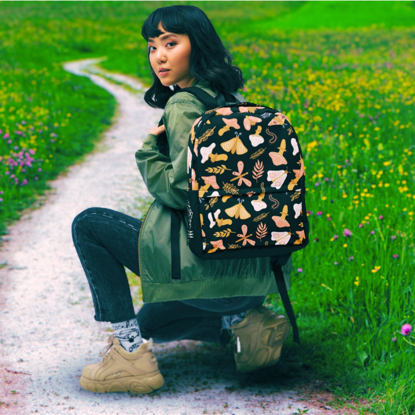Mushroom Day-Hike Backpack