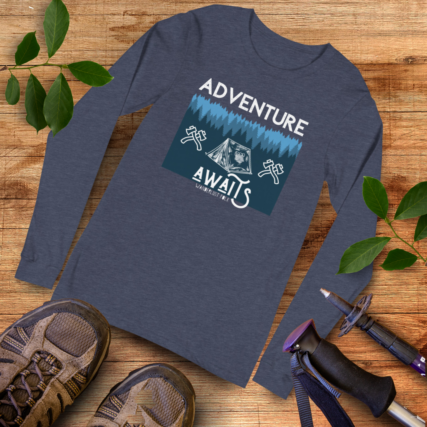Adventure Awaits | Unisex Long Sleeve Tee