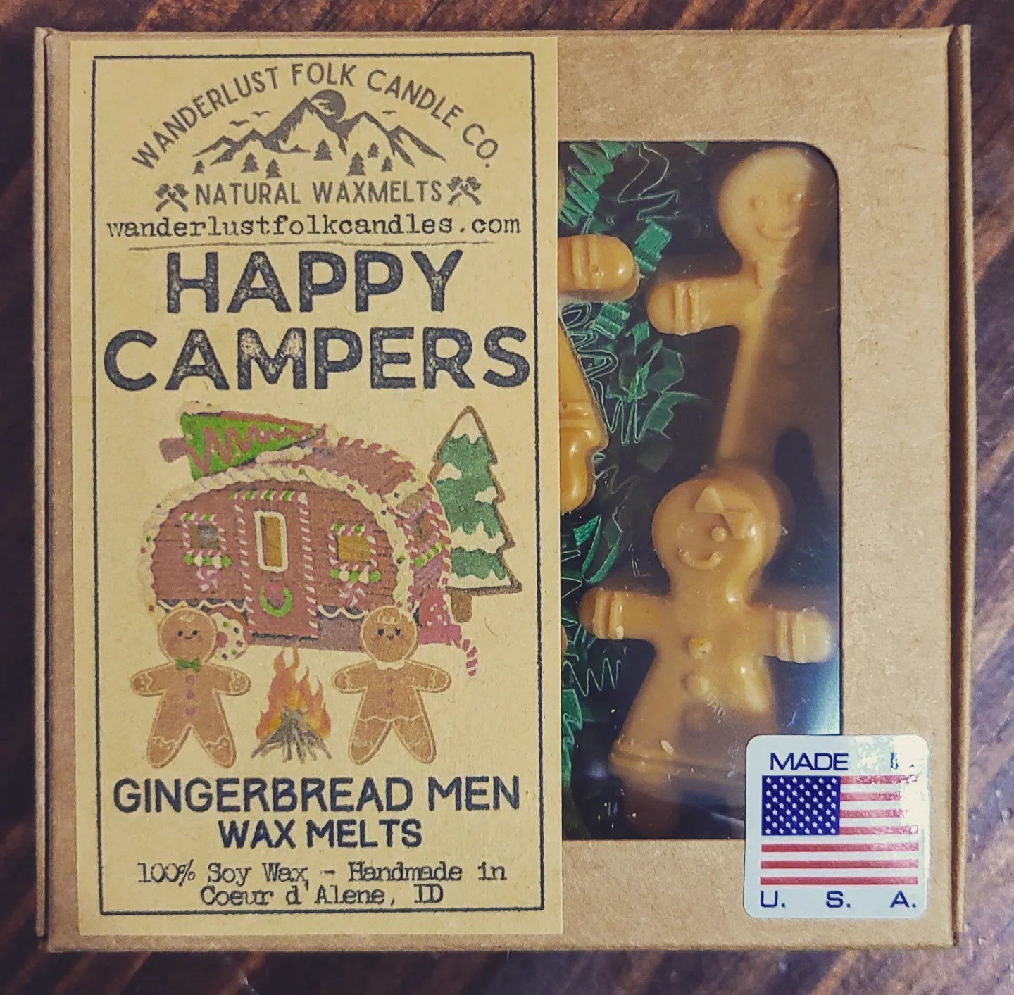 Happy Campers Gingerbread - Wax Melts