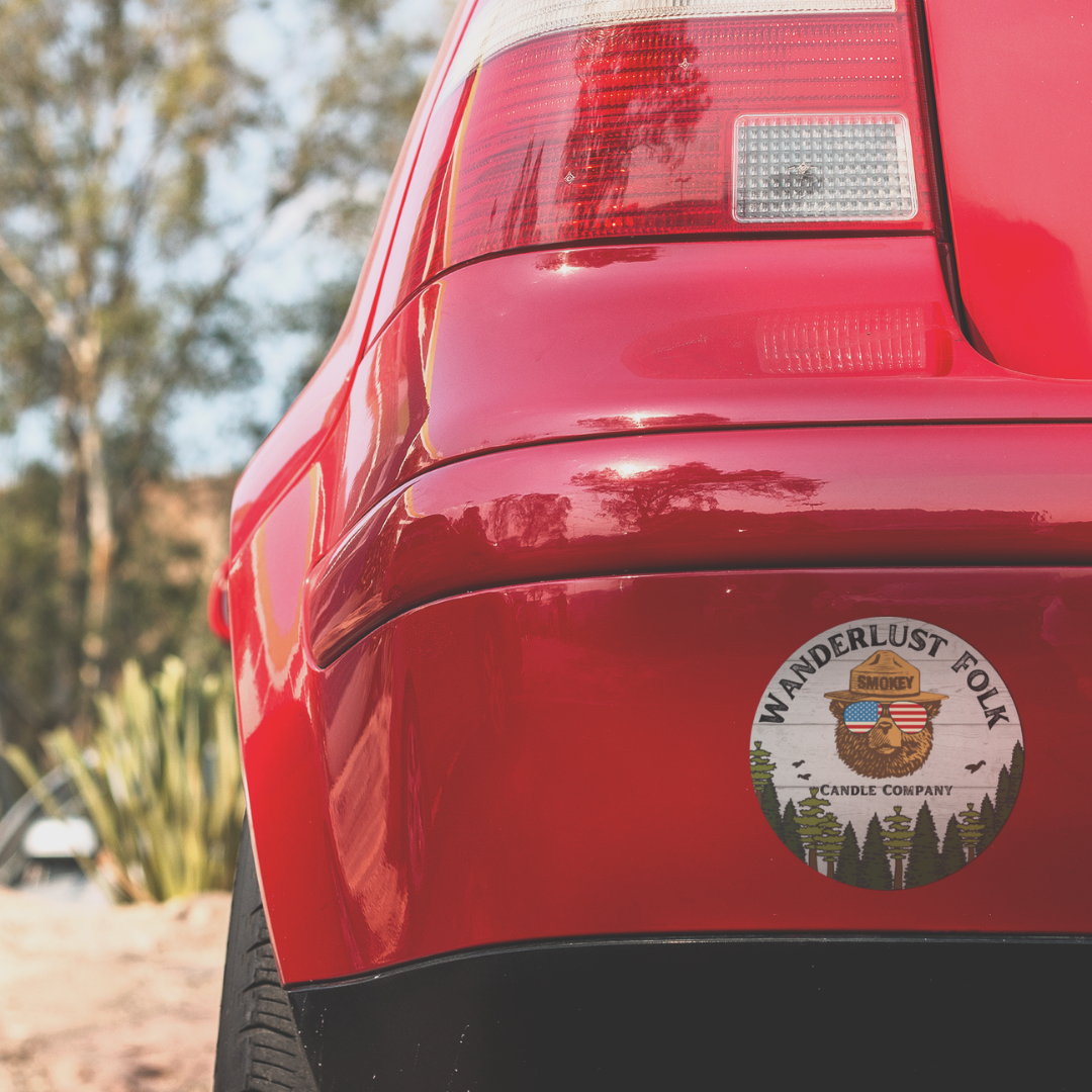 Wanderlust Folk - Smokey Sticker