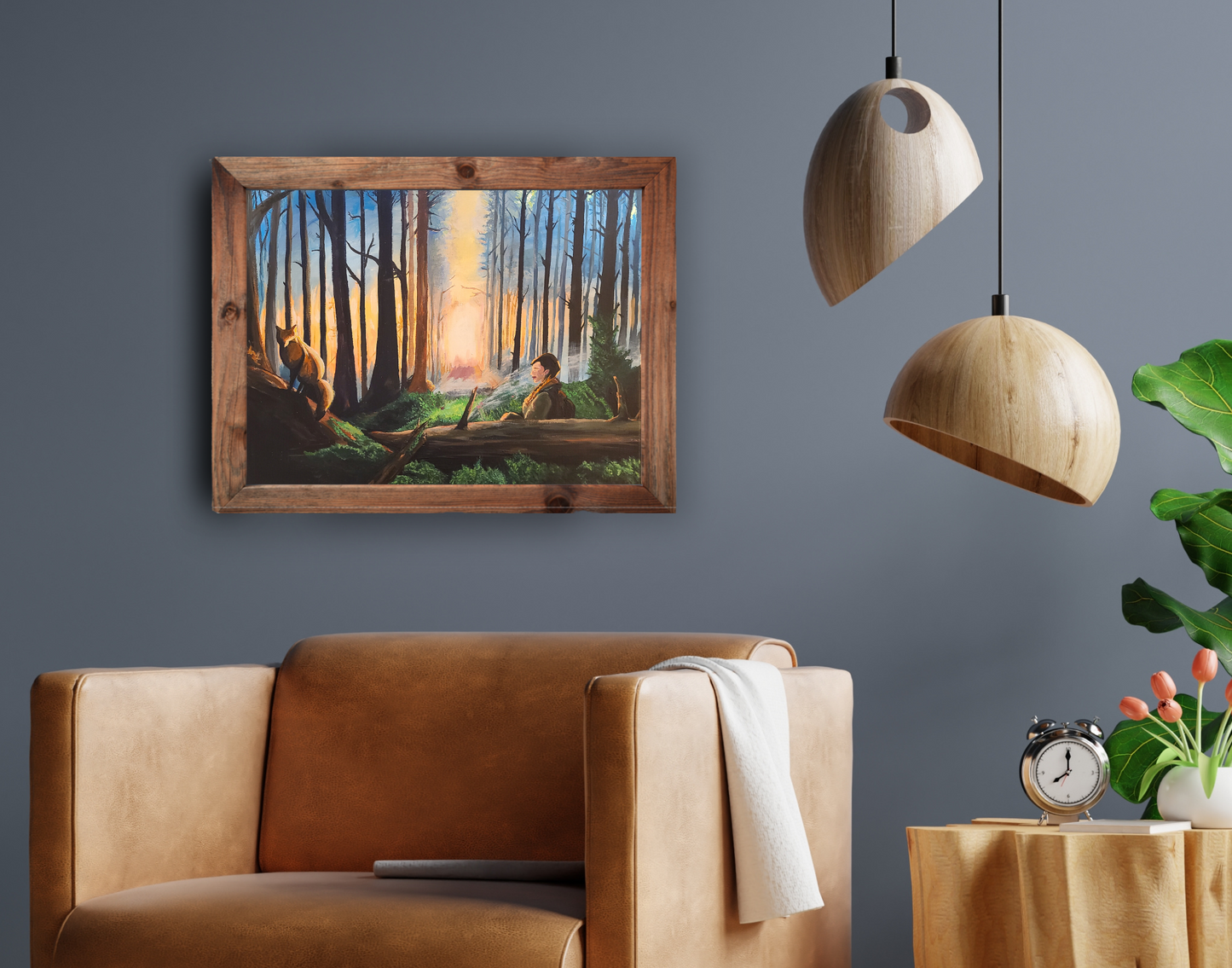 PNW Forest Painting | Art Print