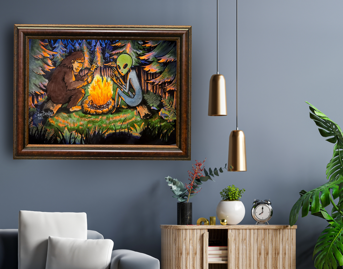 Strange Forest | Art Print
