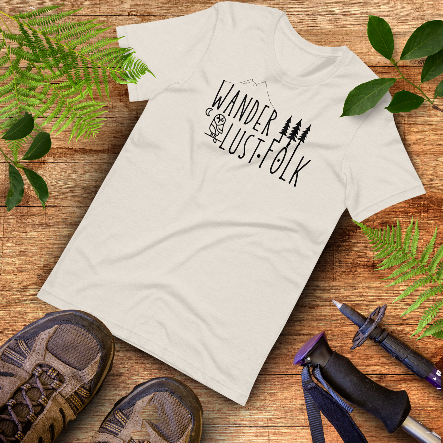 Wanderlust Folk | Unisex t-shirt