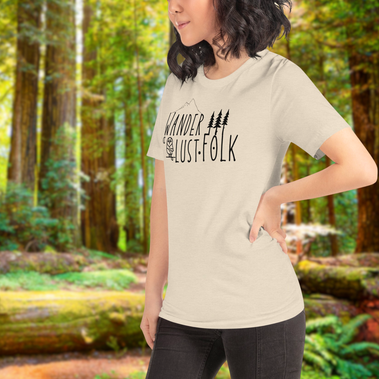 Wanderlust Folk | Unisex t-shirt