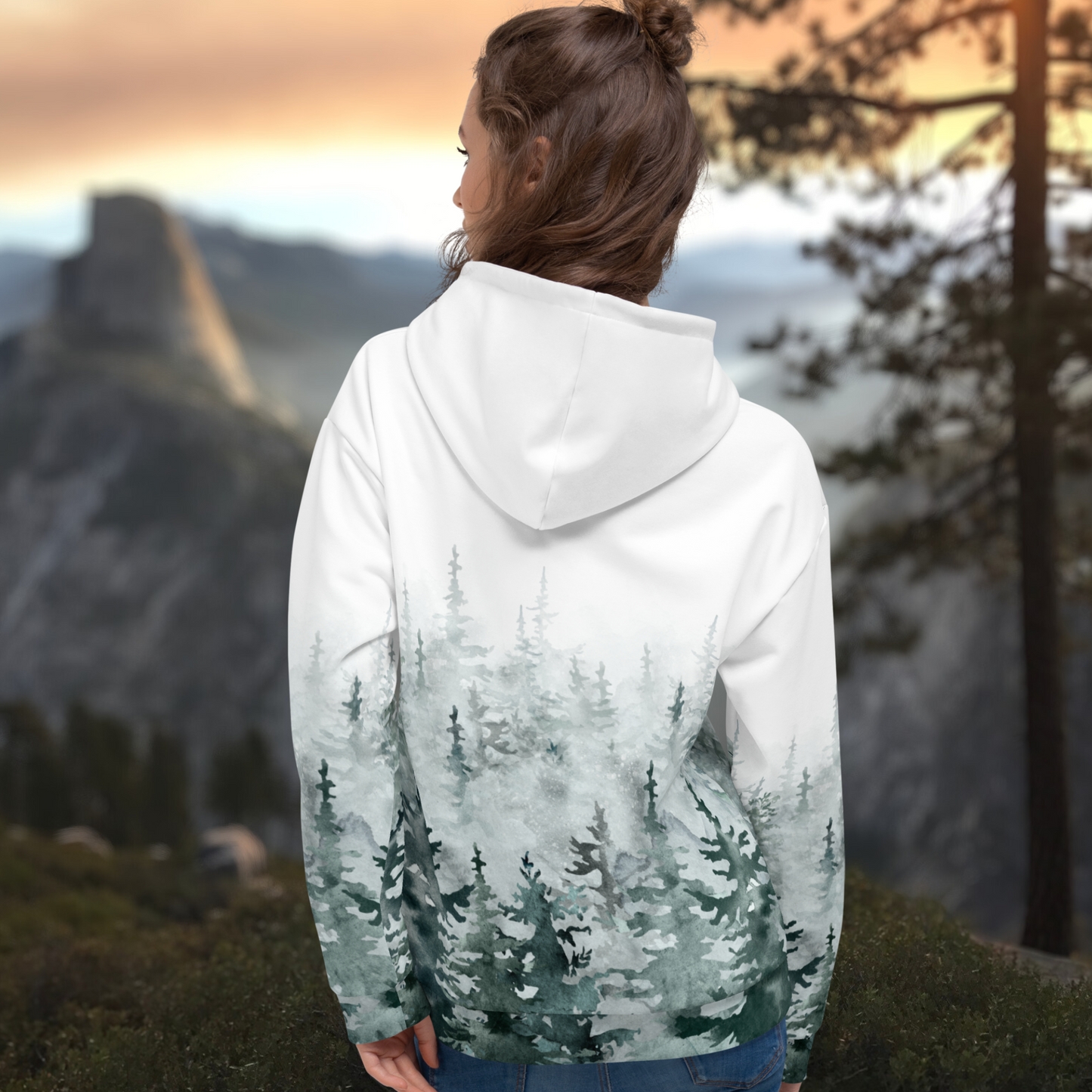 Misty PNW Forsest | Unisex Hoodie