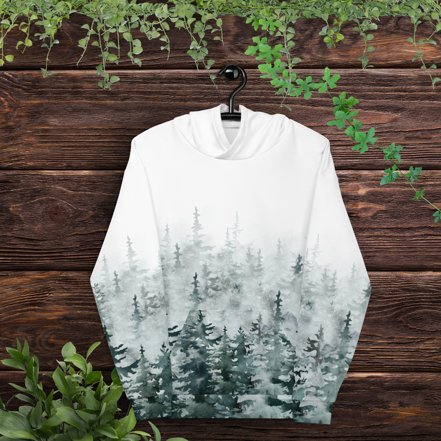 Misty PNW Forsest | Unisex Hoodie