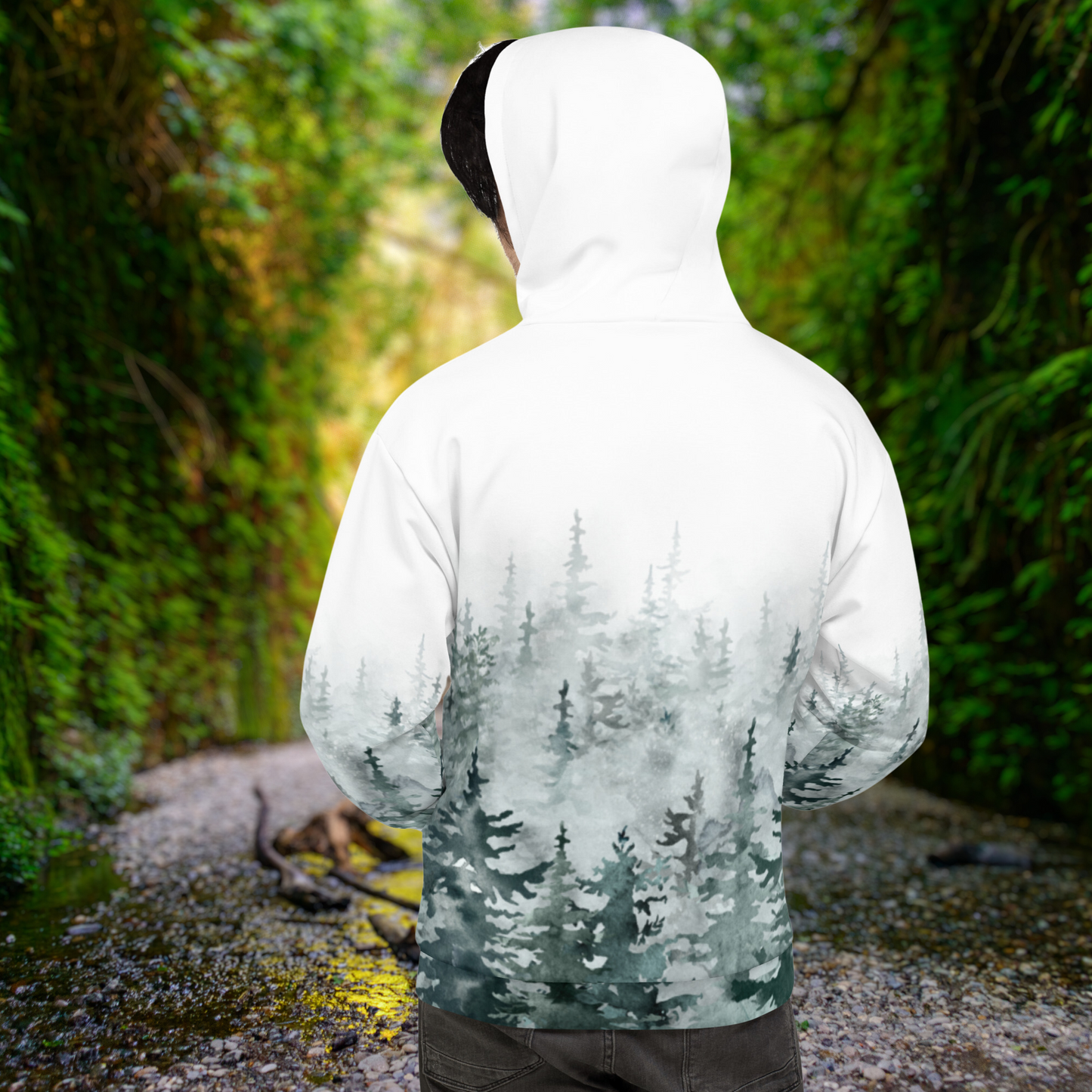 Misty PNW Forsest | Unisex Hoodie