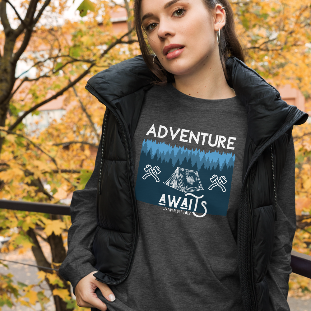 Adventure Awaits | Unisex Long Sleeve Tee