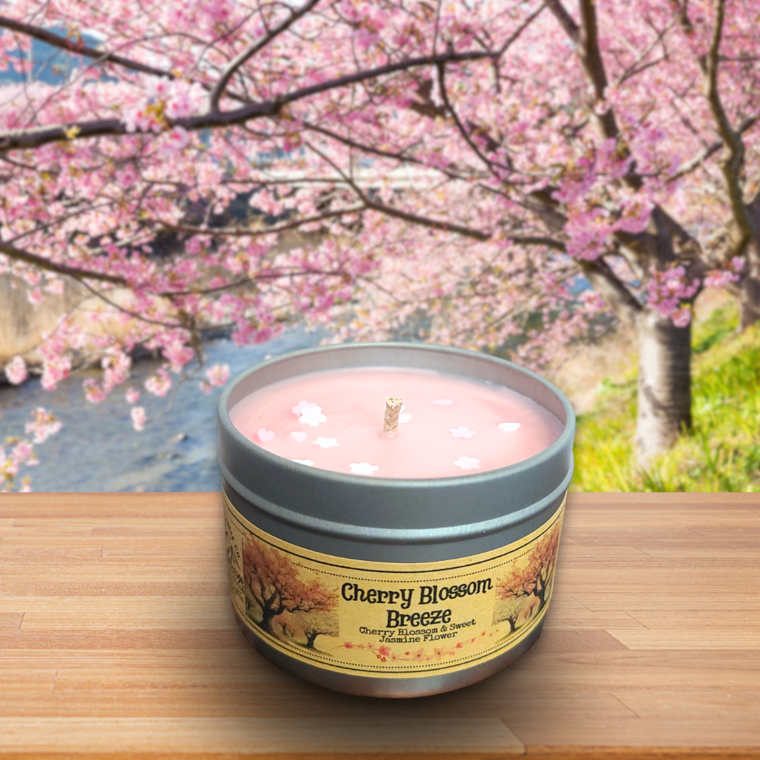 Cherry Blossom Breeze | Spring Floral Candle