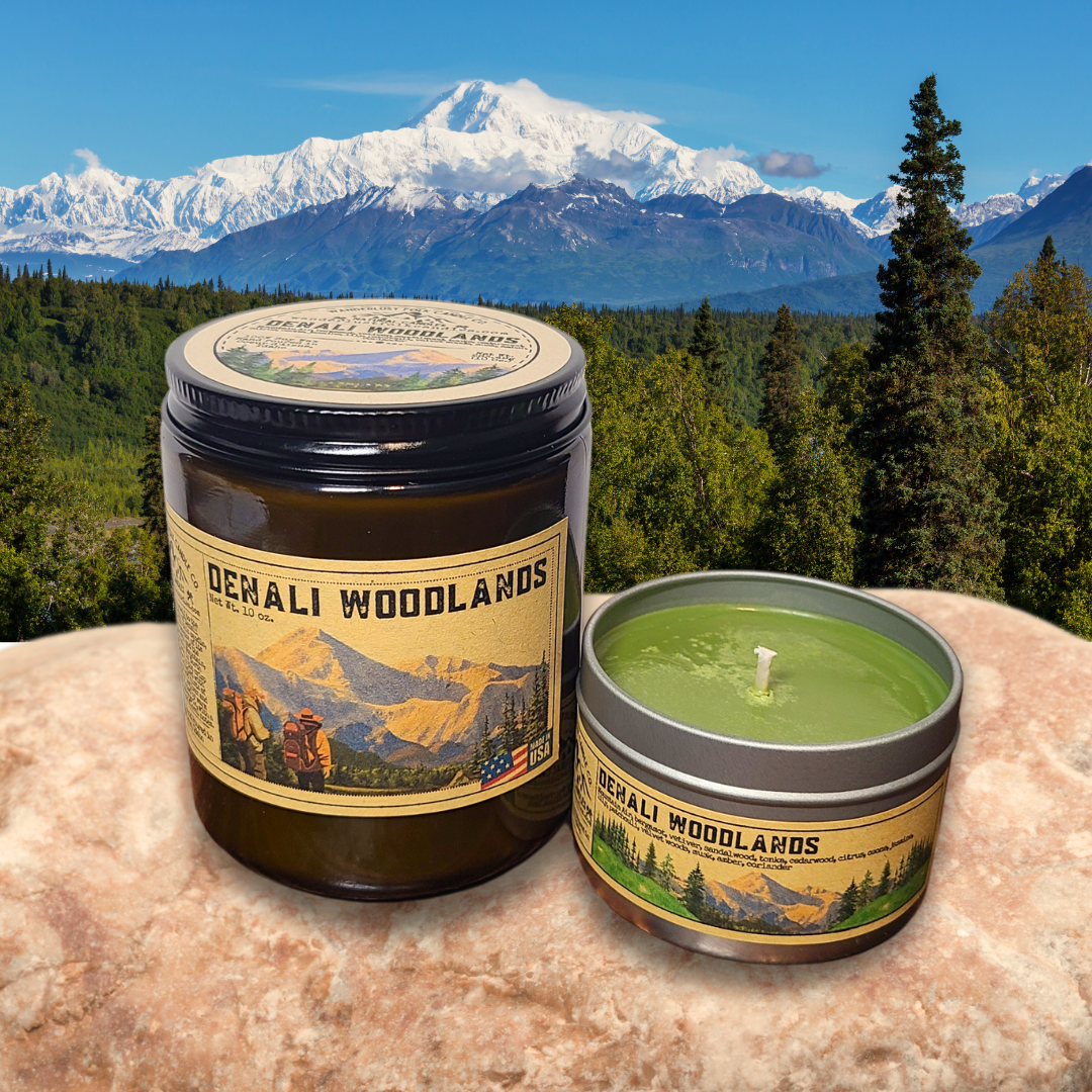 Denali Woodlands | National Parks Candle | Alaska