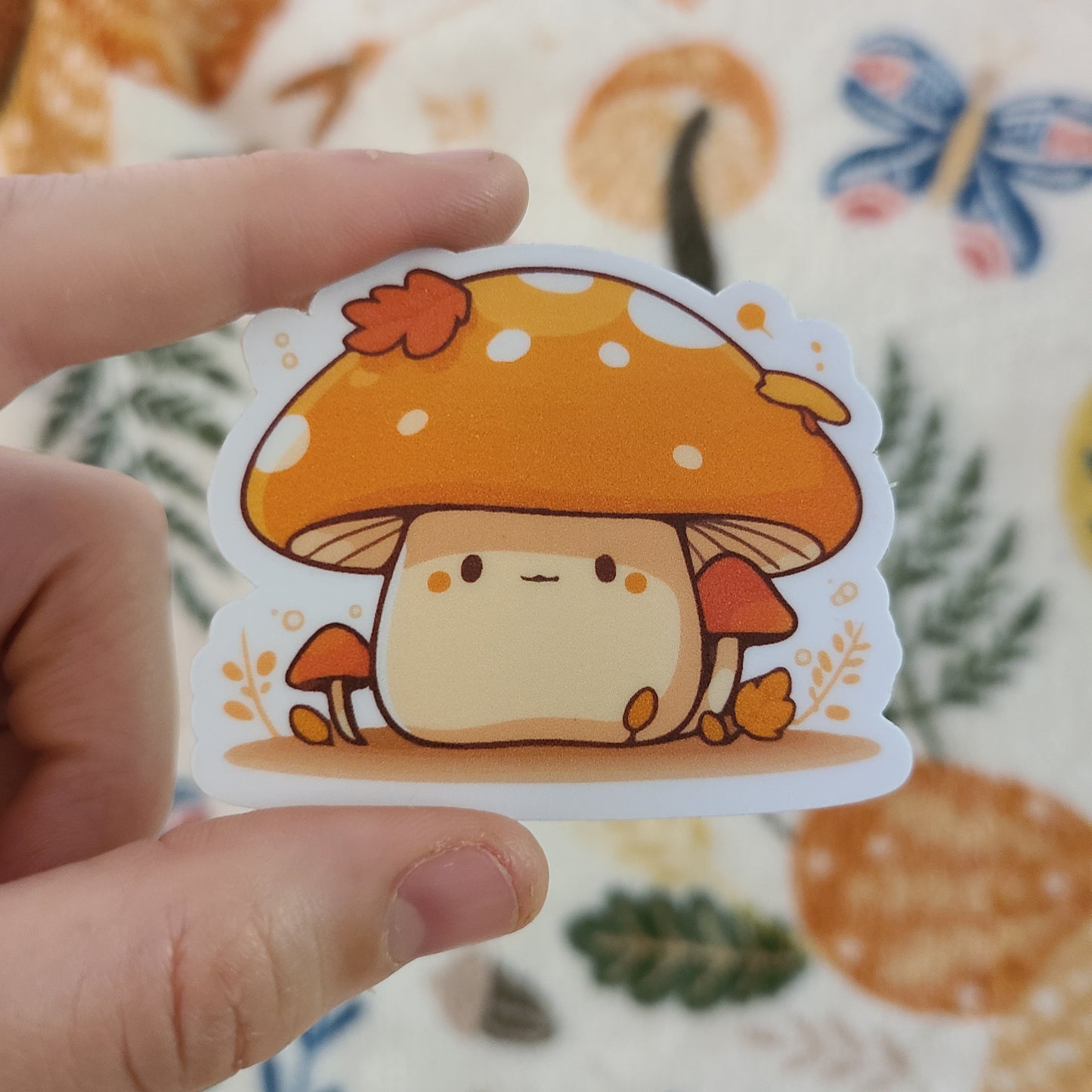 Cute Autumn Mushroom | Sticker
