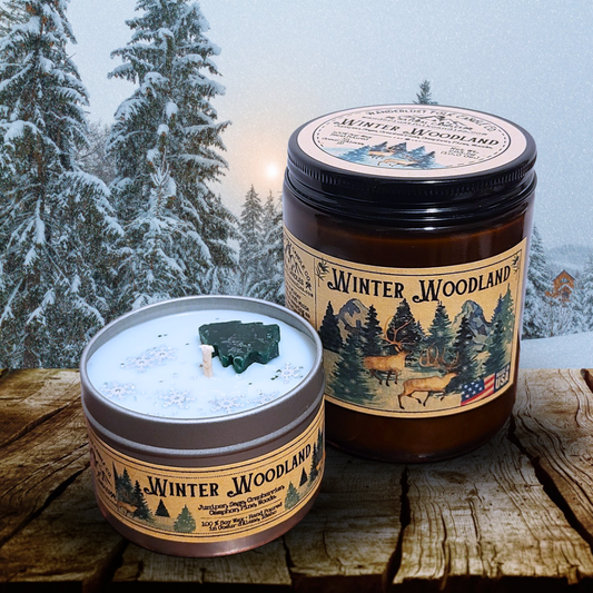 Winter Woodland | Winter Christmas Candle