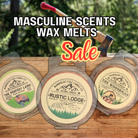 Masculine Scents Wax Melts (Multiple Options)