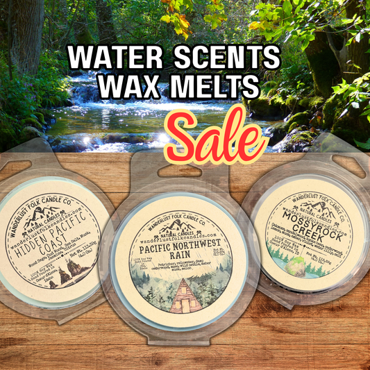 Water Scents Wax Melts (Multiple Options)